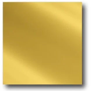 Brassy gold powder coat shop